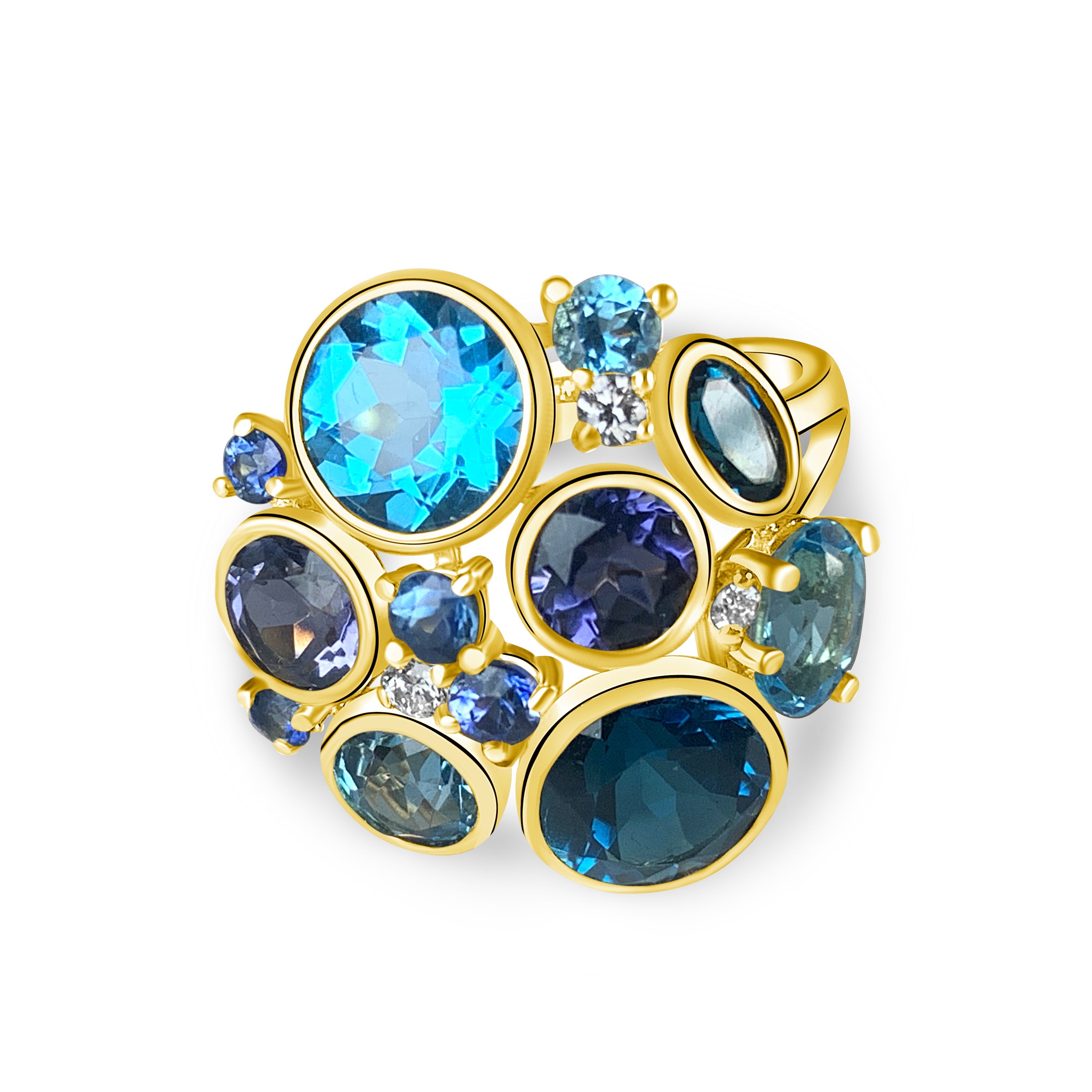 Stunning Jewelry Statement Pieces with Natural gems and precious metal