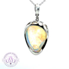 Sterling Silver Crystal Opal pendant