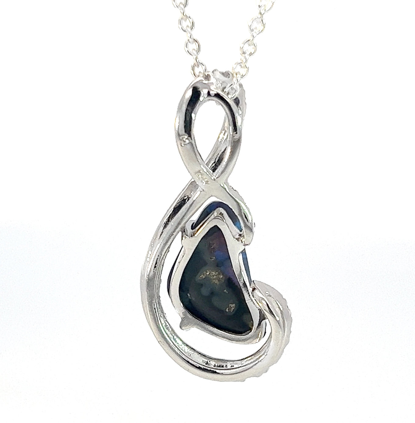 Black diamond online pendant necklace