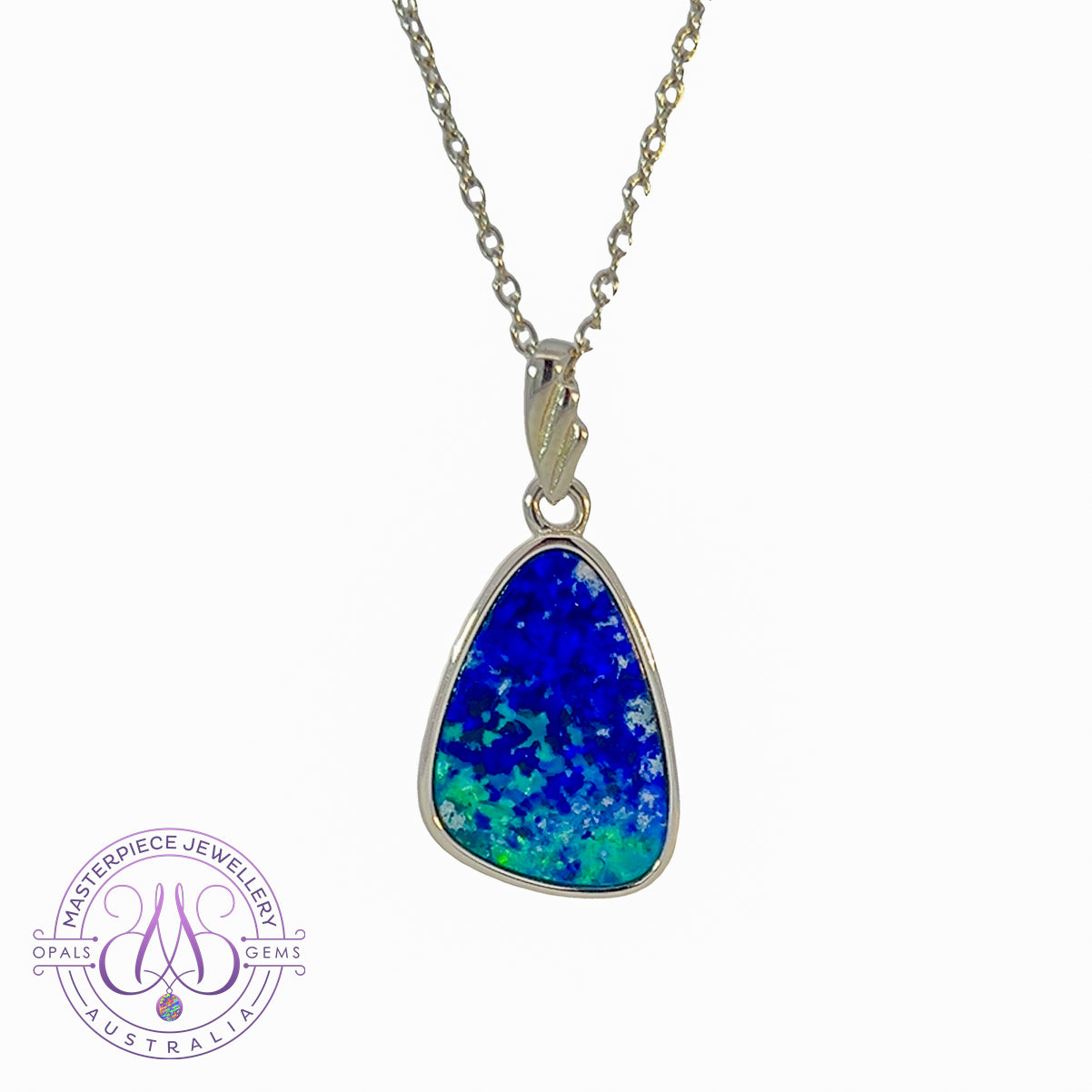 Green on sale opal pendant