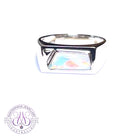 14kt White Gold Crystal Opal ring