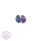 Pair of loose Opal doublets 3.5ct