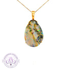 18kt Yellow Gold Boulder 26.35ct Pendant