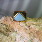 Gold Plated Sterling Silver 3.7ct Light Opal - Masterpiece Jewellery Opal & Gems Sydney Australia | Online Shop