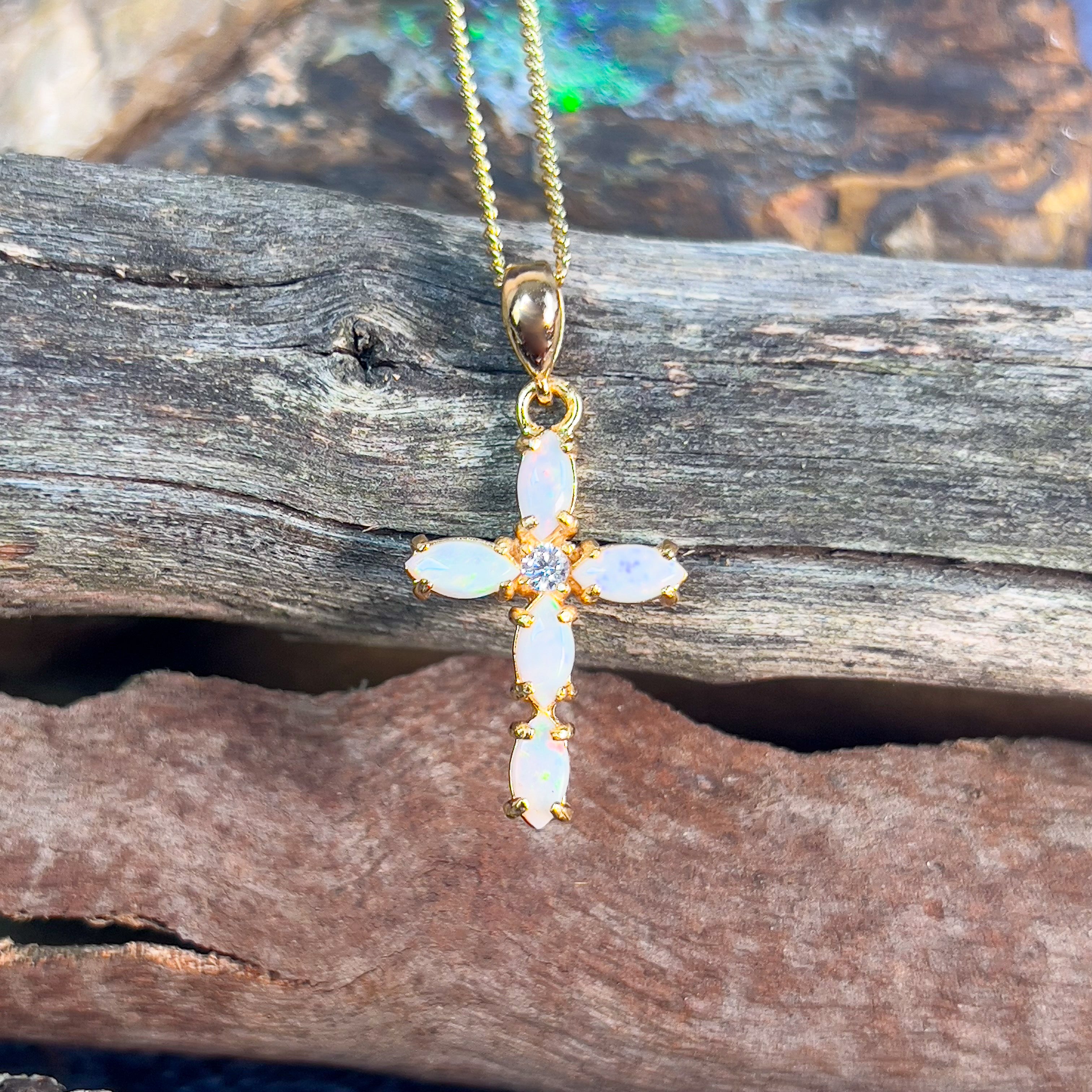 White gold cross pendant on sale australia