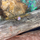 18kt Yellow Gold Boulder Opal 0.65ct brooch - Masterpiece Jewellery Opal & Gems Sydney Australia | Online Shop