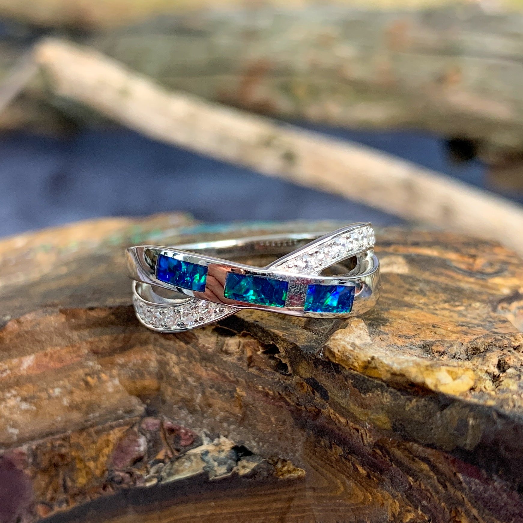 Opal deals cross ring