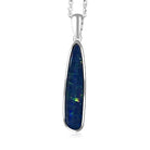 Sterling Silver Opal freeform 3.2ct pendant - Masterpiece Jewellery Opal & Gems Sydney Australia | Online Shop