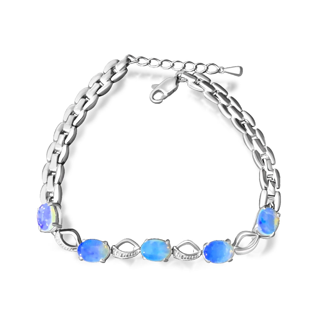 Blue opal outlet bracelet