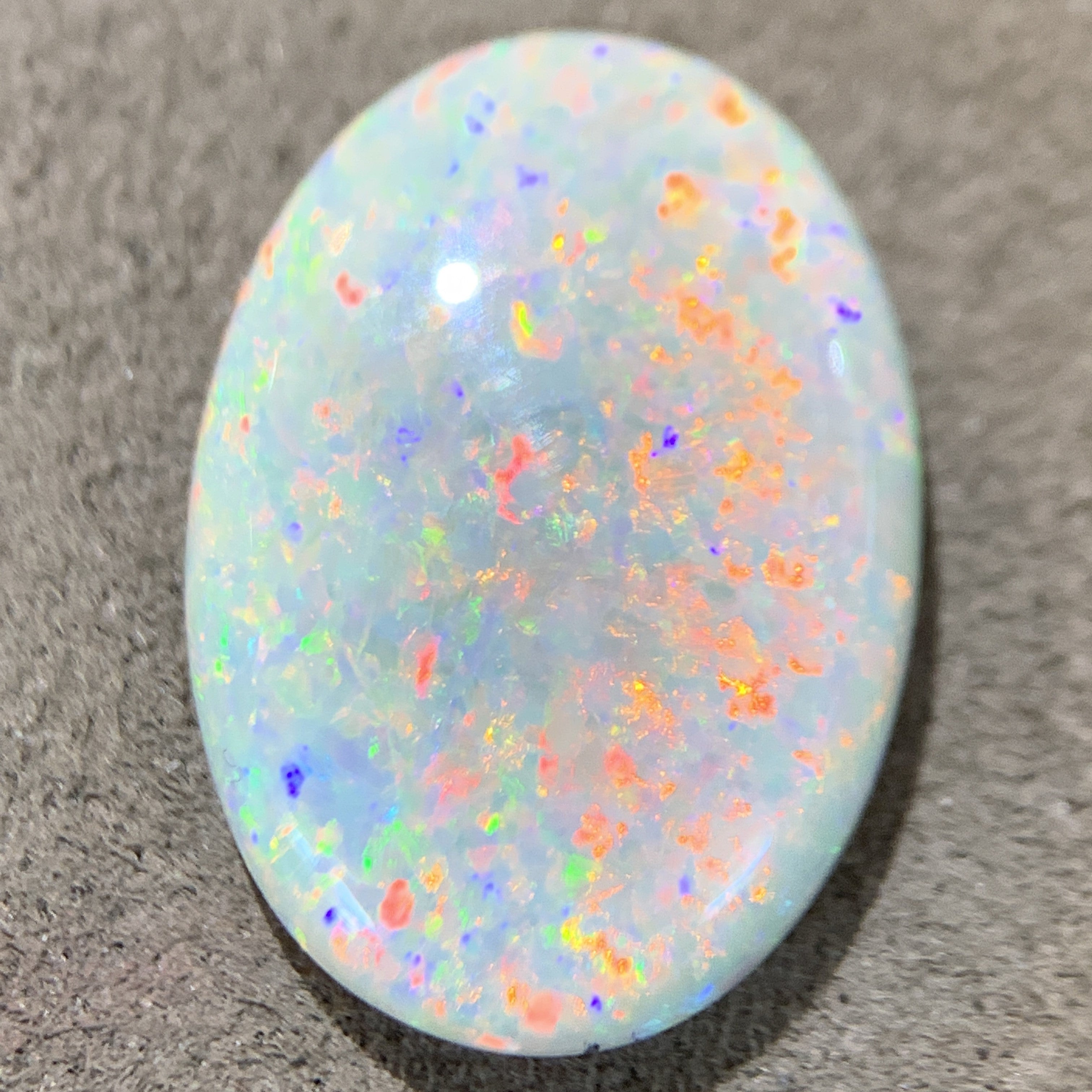 Dark Fire Opal 8.97ct - Masterpiece Jewellery Opal & Gems Sydney Australia | Online Shop