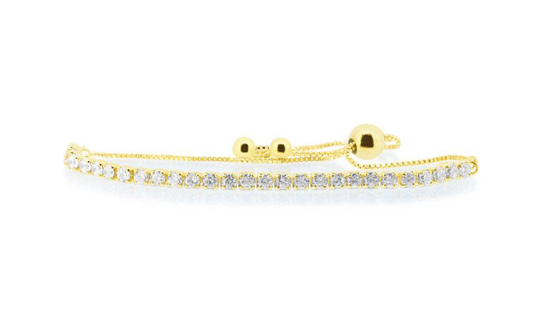 Gold store coated bracelet