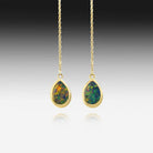 14kt Yellow Gold Opal earrings - Masterpiece Jewellery Opal & Gems Sydney Australia | Online Shop