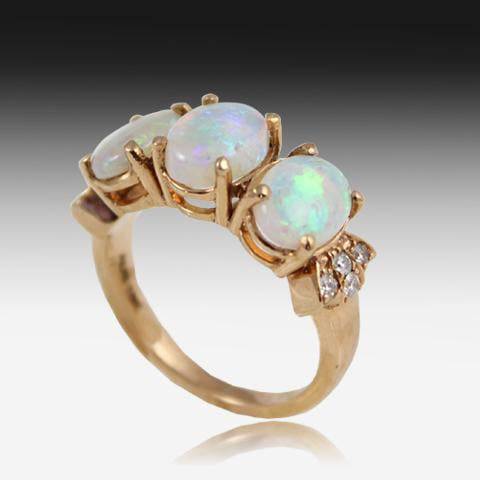 Rose gold deals and opal